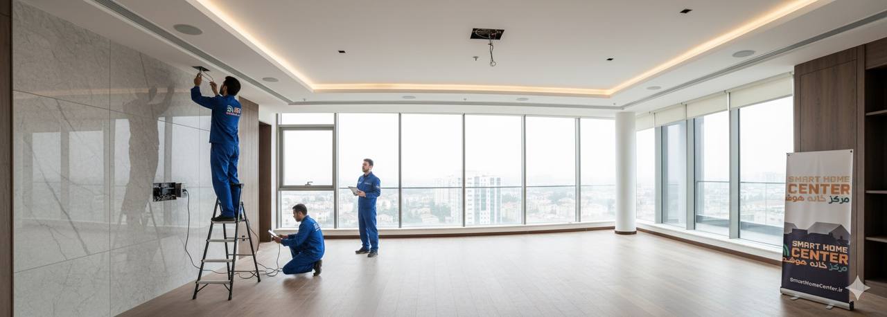 اجرای سیستم امنیتی هوشمند