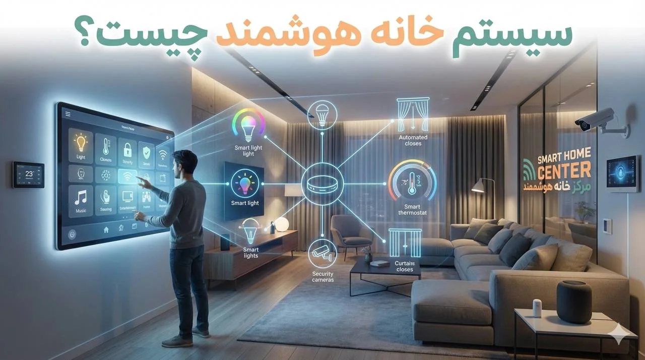 سیستم خانه هوشمند چیست؟ راهنمای کامل هوشمندسازی ساختمان